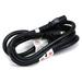 Monoprice 6 14AWG Power Cord Black 105292