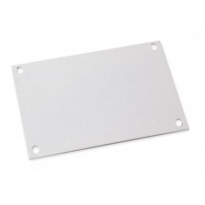 WIEGMANN NP3624 Interior Panel, 12 Gangs, Steel, Back Panel Box Type