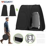 Camping Shower and Utility Tent VECUKTY Portable Pop Up Camping Privacy Shelter with Floor Changing Tent Dressing Room Camping Toilet Bathing Tent Fishing Rain Shelter for Beach