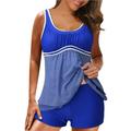 two piece outfits for women Swimsuit Beachwear Size Women Swimwear Plus Swimjupmsuit Print Padded