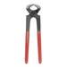 Uxcell End Cutting Pliers 8 Nail Nippers Puller Plier with Red Plastic Handle for DIY Crafts Jewelry Making