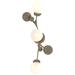 Sprig 29.8" High Soft Gold Sconce With Opal Glass Shade