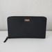 Kate Spade Accessories | Kate Spade Zip Around Wallet | Color: Black/Gold | Size: Os