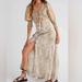 Free People Dresses | Free People String Of Hearts Printed Maxi Dress Xsmall | Color: Red | Size: Xs