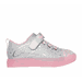 Skechers Girl's Twinkle Toes: Twinkle Sparks Ice - Heather Magic Sneaker | Size 10.0 | Gray/Pink | Textile/Synthetic