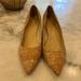 Kate Spade Shoes | Kate Spade Cork Block Heels | Color: Tan | Size: 8