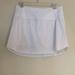 Athleta Skirts | Athleta | White Run With It 14"" Skort | Women's M | Color: White | Size: M