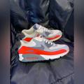 Nike Shoes | Air Max 90, Varsity Red, Size 8.5, Canvas Material | Color: Red/White | Size: 8.5
