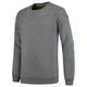 Tricorp 304005 Premium Sweatshirt, 80% Baumwolle/20% Polyester, 300g/m², Stein-Melange, Größe S