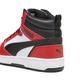 PUMA Unisex Rebound V6 Turnschuhe, Puma White Puma Black For All Time Red, 44 EU