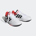 Sneaker ADIDAS SPORTSWEAR "HOOPS" Gr. 35, bunt (cloud white, core black, bright red) Schuhe Basketballschuhe