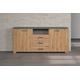 Sideboard HOME AFFAIRE "Ambres" Sideboards Gr. B/H/T: 180 cm x 83 cm x 40 cm, 3, braun (artisan eiche melamin) Sideboards