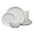 Fiesta 12 Piece Coupe Bistro Dinnerware Set in White | Wayfair 1499100