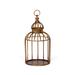Park Hill La Voliere Hanging Bird Cage in Yellow | 21 H x 9.75 W x 9.75 D in | Wayfair EAB30149