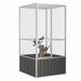 Tucker Murphy Pet™ Deaquan 83.3" Steel Flat Top Flight Cage Steel in Gray | 83.3 H x 42.1 W x 43.7 D in | Wayfair 07169D5321004887BF9975AD0F8EE909