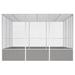 Tucker Murphy Pet™ 83.3" Steel Flat Top Flight Cage Steel in Gray | 83.3 H x 119.1 W x 127.8 D in | Wayfair F03B08ACE2C34239BAD87EA18A12A2C3