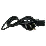 HP 6Ft 1.8m Black Power Cord 285052-001 LongWell 6.0 Ft Bulk