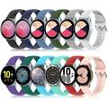 12 Pack Compatible with Samsung Active 2 Watch Bands 40mm 44mm/Active1/ Galaxy Watch 5 / Watch 5 Pro / Watch 4 / Watch 3 41MM/ 42mm 20mm Silicone Wristband for Women Men Small