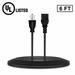 FITE ON 6ft UL AC Power Cord Cable for Mackie Onyx 820i DFX-6 Firewire Recording Mixer