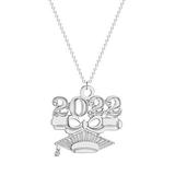 KIHOUT Graduation Gifts For Her Necklace For Women Class Of 2022 Initial Graduation Charm Deals