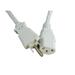 OMNIHIL Replacement (15FT-WHT) AC Power Cord for Nord Electro 6HP Stage Piano