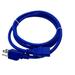 Kentek 6 FT Blue 3 Prong AC Power Cable Cord for VIZIO LG SAMSUNG PANASONIC TV LCD Plasma HDTV