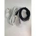 [UL Listed] OMNIHIL White 8FT AC Power Cord+8FT USB-B Cable Compatible with Canon CanoScan FS-4000US 35mm Film Scanner