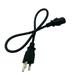 Kentek 2 Feet Ft 3 Prong AC Power Cable Cord for VIZIO LG SAMSUNG PANASONIC TV LCD Plasma HDTV
