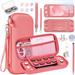 Switch Lite Case - 15 in 1 Switch Lite Accessories Bundle with Switch Lite Carrying Case Switch Game Case