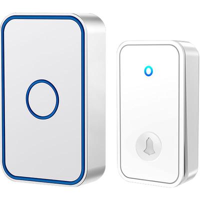 Drahtloser Plug-in Türgong Sdlogal Drahtloser Türgong ohne Batterien, 60 Melodien, 5 Stufen, led Image
