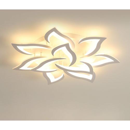 Goeco - LED-Deckenleuchte, 36W 3060LM Moderne Deckenleuchte, Durchm. 58cm Acryl LED-Deckenleuchte 3