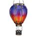 Hot Air Balloon Solar Lantern LG - Purple - 7.5''x7.5''x23.5''