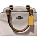 Coach Bags | Coach Lillie Caryall In Colorblock Used Excellent | Color: Tan/White | Size: 10 1/4" (L) X 6 3/4" (H) X 4 1/4" (W)
