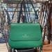 Kate Spade Bags | Kate Spade Staci Saffiano Leather Flap Shoulder Bag K9324 Green Bean Nwt | Color: Gold/Green | Size: Large
