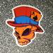 Disney Design | Gothic Alice In Wonderland Disney Sticker Mad Hatter | Color: Orange/Red | Size: Os