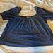 Anthropologie Tops | Blue And White Top Size Xl Anthropologie | Color: Blue | Size: Xl