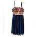 Anthropologie Dresses | Anthropologie Floral Dress | Color: Blue/Pink | Size: 4