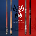 Zokue-Queue de billard professionnelle Carom Stick cône de carambole pointe de 12mm 142 cm queue