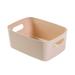 Desktop Storage Basket Kitchen Organizer Desk Cosmetic Storages Box Organization and Storage Tray Kitchen Drawer Organizer Household Storage Tray[Medium Apricot]