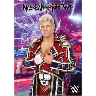 WWE Cody Rhodes Crowd Poster – ungerahmt A2 Image