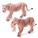 Animal Figures Toys Lifelike Lioness Jungle Animals Realistic Play Zoo Gift for Toddlers Boys Girls Toddlers Kids Home Decoration