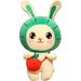 AAOMASSR Cute Fruit Rabbit Doll Strawberry Rabbit Doll Soft Pillow Creative Kids Toy Pink Large Size Bunny Plush Toy