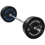 BalanceFrom 2 Olympic Bumper Plate Weight Plate Sets with 7FT Barbell Set Multiple Packages