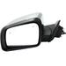 MIRROR Compatible For 2011-2022 Dodge Durango Left Driver Heated Power Glass In-housing Signal Light With memory Chrome