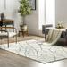 Transitional Boho Area Rug for Living Room Dining Room Indoor Washable Area Rug Beige/Black