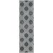 SAFAVIEH Odyssey Eadaoin Trellis Runner Rug Black/Grey 2 2 x 8