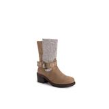 Women's Alice Bootie by MUK LUKS in Stone (Size 6 M)