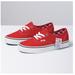 Vans Shoes | Euc Racing Red Van’s Shoe | Color: Red/White | Size: 6g