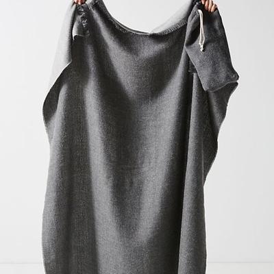 Anthropologie Bedding | Alpaca Travel Throw Blanket | Color: Gray | Size: 50"X 60"