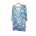 Lilly Pulitzer Dresses | Lilly Pulitzer Beacon Dress All Together Now Women’s Size Large Multicolor Nwot | Color: Blue/Pink | Size: L